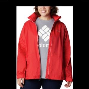 Columbia plus size waterproof jacket - brand New With Tags